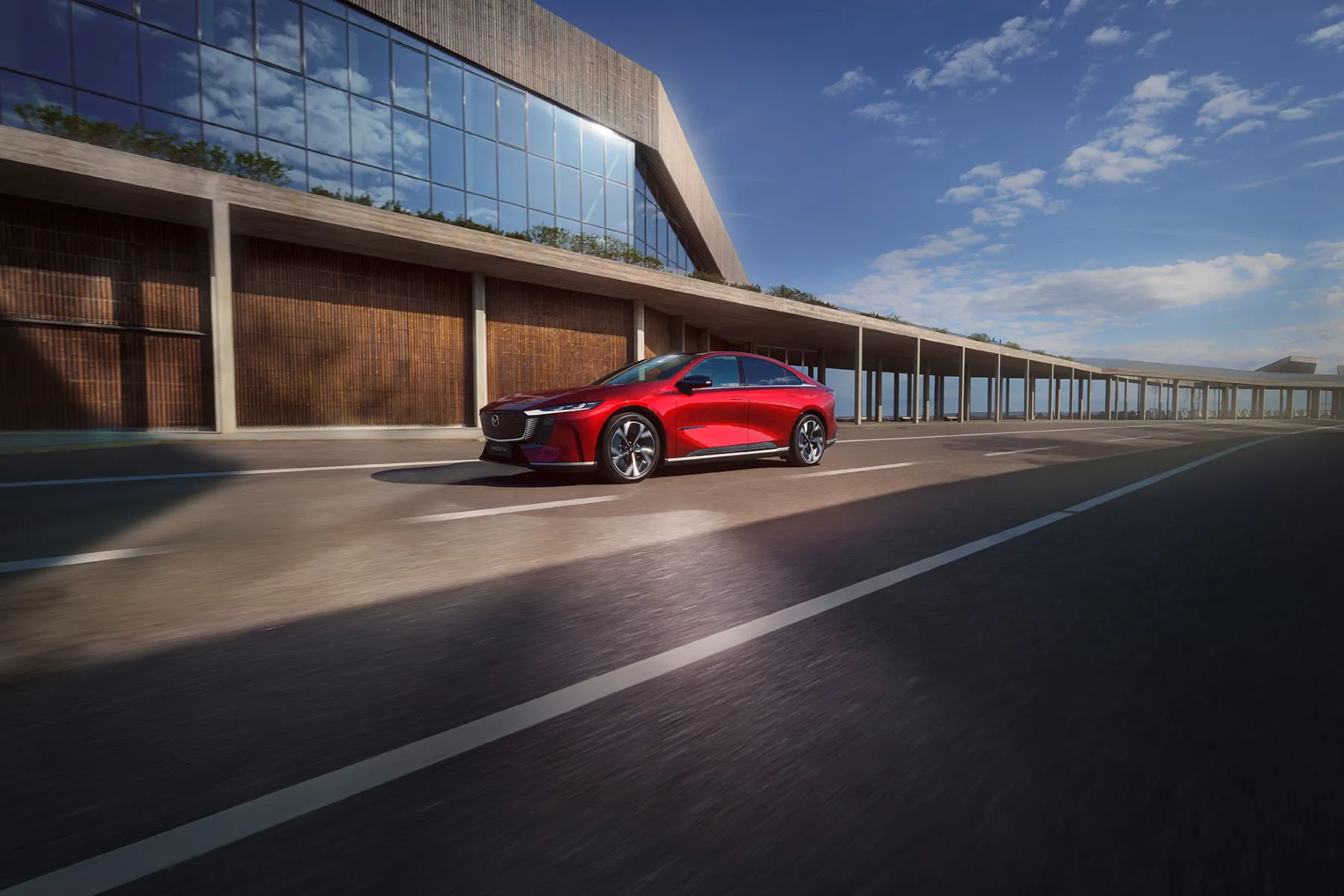 2025 Mazda6e Launch Sideshot01 Nameplate